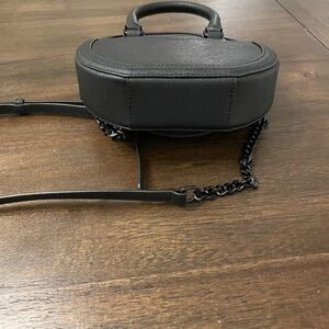 Rebecca Minkoff Bree Circle Leather black bag